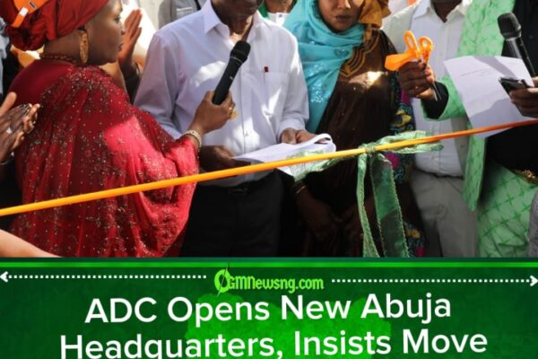 ADC Unveils New Abuja Headquarters Amid Absence of Atiku, Obi