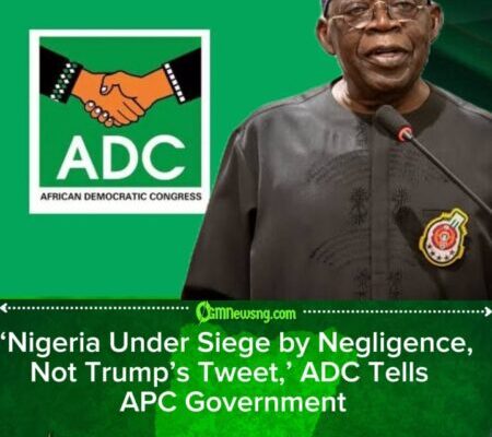 ADC Accuses Tinubu Government of Dodging Responsibility on Insecurity