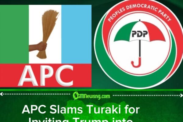 APC Condemns Turaki’s Call for Trump’s Intervention in Nigerian Politics