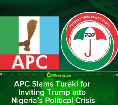 APC Condemns Turaki’s Call for Trump’s Intervention in Nigerian Politics