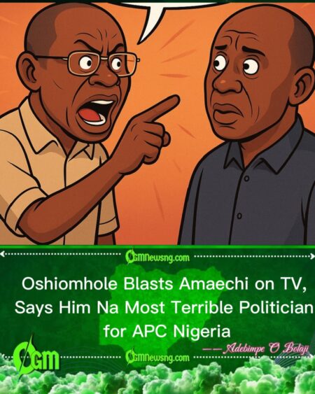 Adams Oshiomhole Explodes on TV, Calls Amaechi “Most Terrible” Politician