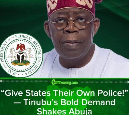 “Urgent Warning! President Bola Ahmed Tinubu Tells NASS to Fast-Track State Police Before Crisis Deepens”