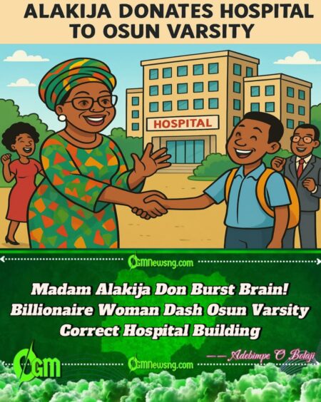 Billionaire Folorunsho Alakija Don Show Love! Dash Osun Varsity Full Hospital Building