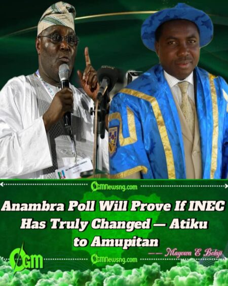 Atiku Abubakar Warns: INEC Must Not Fail Again — “This Election Is a Test of Integrity”