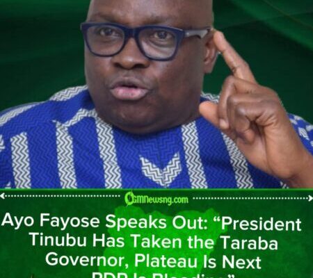 Ayo Fayose Confirms Tinubu’s Quiet Takeover Plan — “Taraba, Plateau… More Governors Will Join APC Soon!”