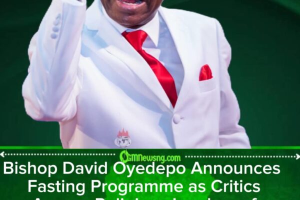 Bishop David Oyedepo Declares Nationwide Prayer as Critics Say “Nigeria Needs Action, Not Fasting”