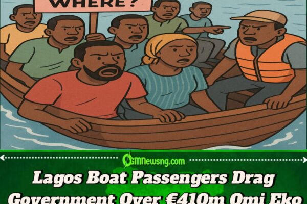 Boat Passengers Don Blast Lagos Govt Over €410m Omi Eko Project – Say Na Audio Development Full Waterways!