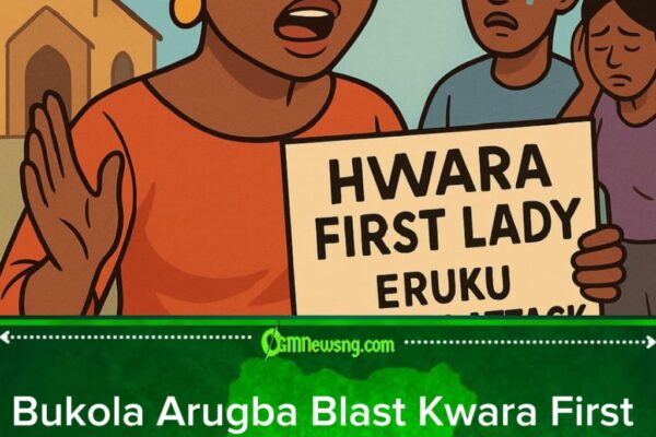 Bukola Arugba Blast Kwara First Lady Over Eruku Church Attack: Three Relatives Abducted