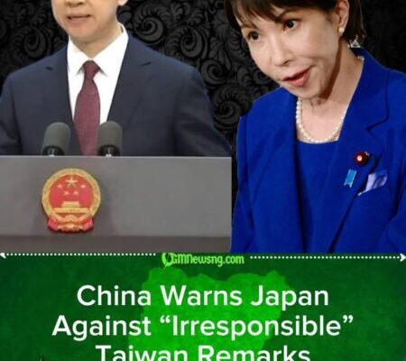 China Tells Japan to Avoid “Provocation” on Taiwan Question