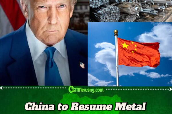 China Reopens Metal Exports to U.S. After Months of Trade Freeze