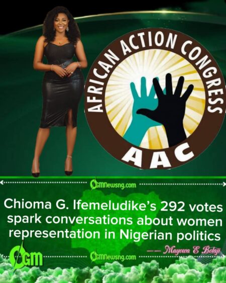 Chioma G. Ifemeludike records 292 votes — says participation itself is victory for democracy