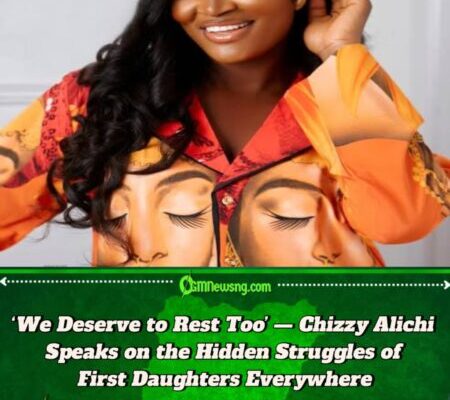Chizzy Alichi Sends Emotional Message to First Daughters, Says ‘We Carry the World on Our Shoulders