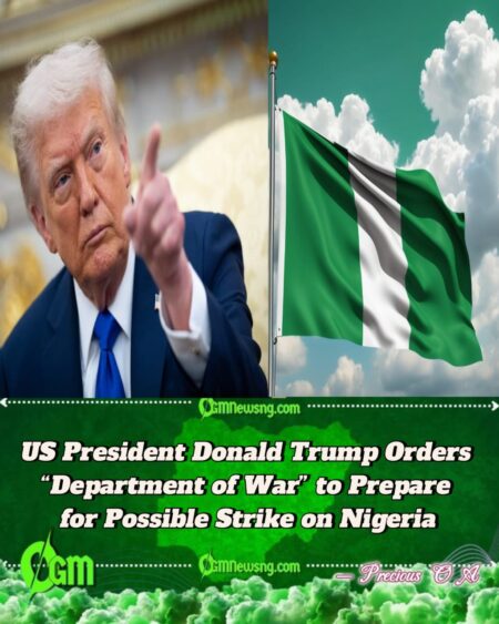 US President Donald Trump Sends Shockwaves Worldwide With Warning of “Vicious and Sweet” Attack on Nigeria