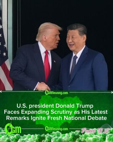 U.S. president Donald Trump Sparks Renewed Controversy After Issuing Broad Claims on Governance and Security