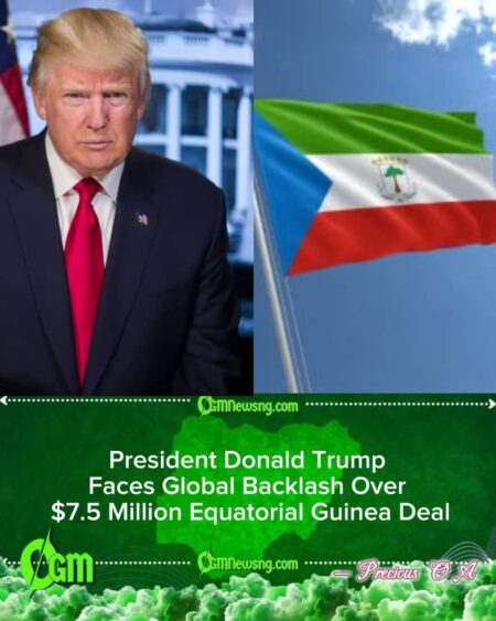 President Donald Trump’s $7.5 Million Agreement With Equatorial Guinea Sparks Bipartisan Fury