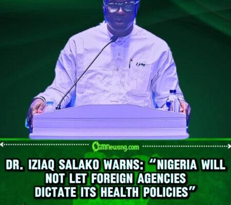 Dr. Iziaq Salako Warns: “Nigeria Will Not Let Foreign Agencies Dictate Its Health Policies”