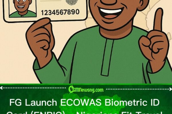 FG Launch ECOWAS Biometric ID Card (ENBIC) – Nigerians Fit Travel West Africa Without Passport