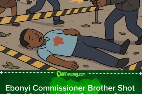 Ebonyi Commissioner Brother Shot Dead for Abakaliki: Gunmen Attack Sparks Panic, Police Begin Investigation