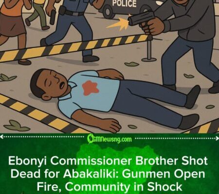Ebonyi Commissioner Brother Shot Dead for Abakaliki: Gunmen Attack Sparks Panic, Police Begin Investigation