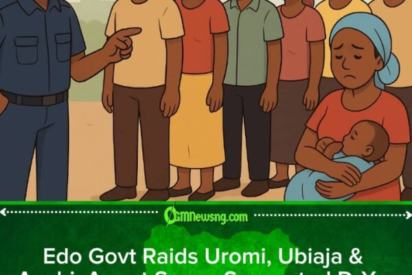 Edo State Govt Catch Seven Suspected Dr¥g Dealers, Nursing Mama Included, During Major Raids for Uromi, Ubiaja & Auchi