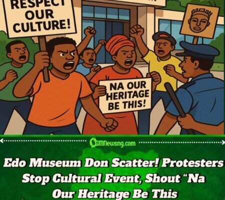 Edo Museum Wahala! Protesters Scatter Preview Event, Shout “Respect Our Culture!