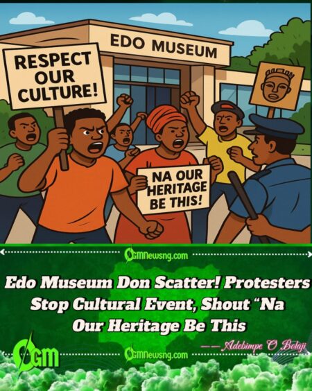 Edo Museum Wahala! Protesters Scatter Preview Event, Shout “Respect Our Culture!