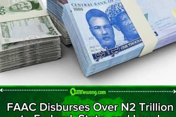 FAAC Shares N2.094 Trillion October Revenue Among Federal, State, and Local Governments