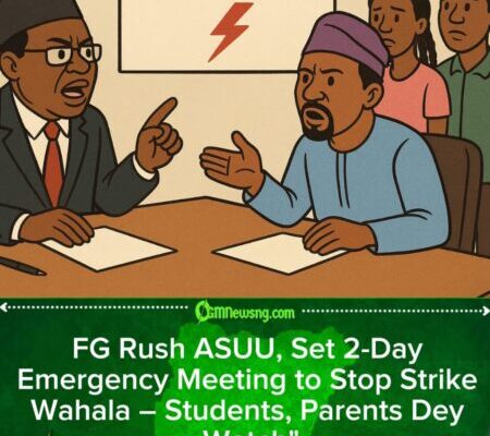 FG Rush ASUU: Two-Day Emergency Meeting to Stop University Strike Wahala"