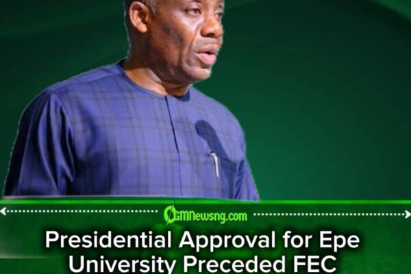 Federal Ministry of Education Clarifies Timeline on Epe University Approval