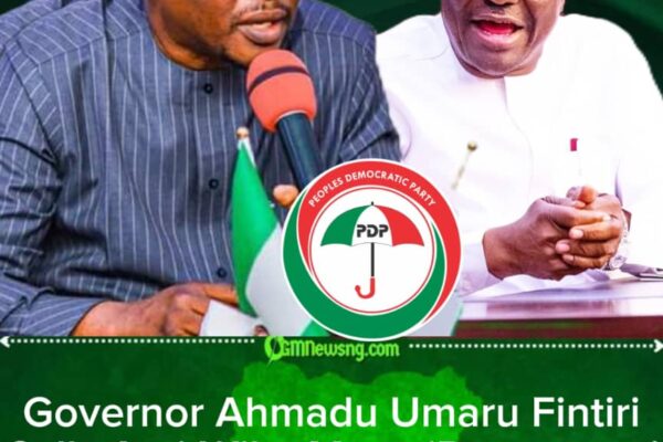 Governor Ahmadu Umaru Fintiri Warns PDP Leaders: ‘Expelling Wike Will Destroy This Party