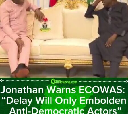 Former President Goodluck Jonathan Tells Tinubu: “No Excuse—Free the Opposition Leader Immediately!”