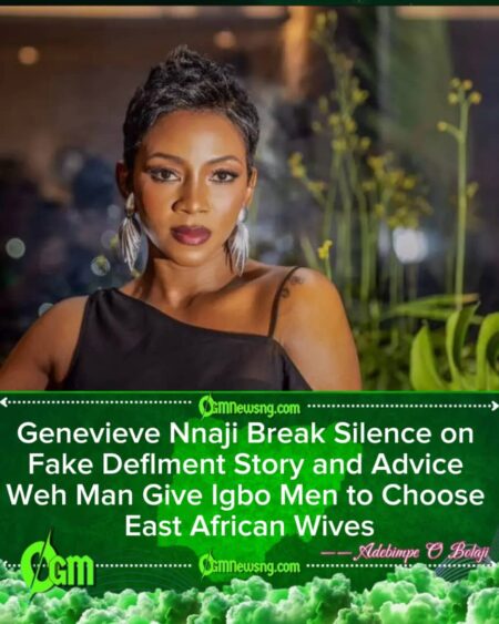 Genevieve Nnaji React Sharp to Viral Claim Weh Push Man Tell Igbo Men to Marry East African Ladies
