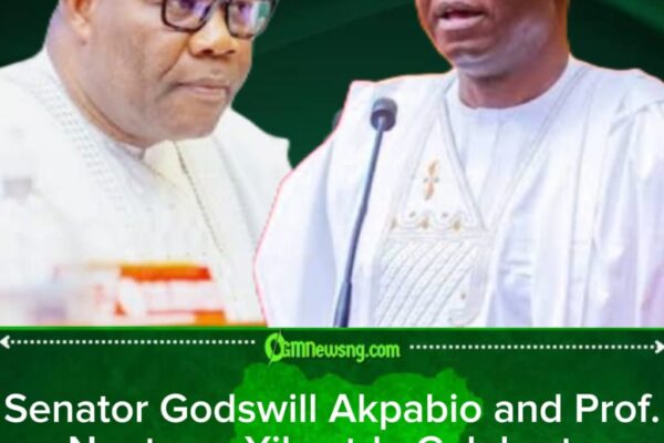 Senator Godswill Akpabio and Prof. Nentawe Yilwatda Welcome Political Defectors to APC