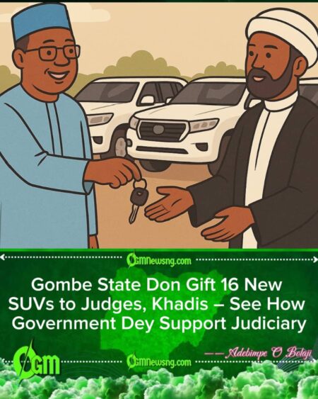 Gombe State Goverment Give 16 Brand-New SUVs to High Court Judges and Shari’a Khadis – Judicial Autonomy Boosted