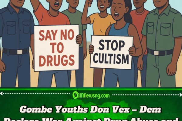 Gombe Youths Don Vex – Declare War Against Drug Abuse and Cultism to Save Their Future!