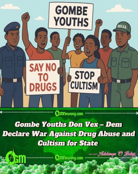 Gombe Youths Don Vex – Declare War Against Drug Abuse and Cultism to Save Their Future!