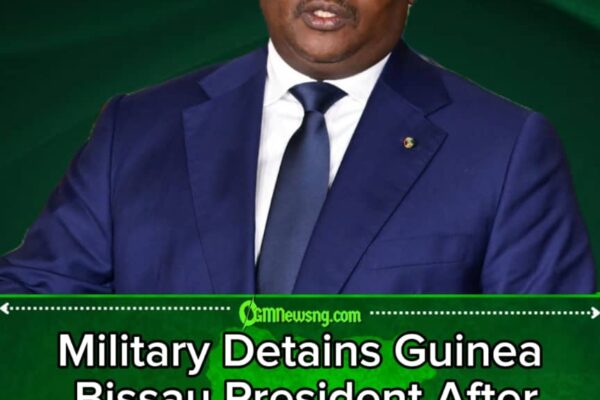 Guinea Bissau President Detained Amid Post-Election Crisis
