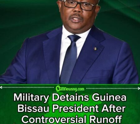 Guinea Bissau President Detained Amid Post-Election Crisis