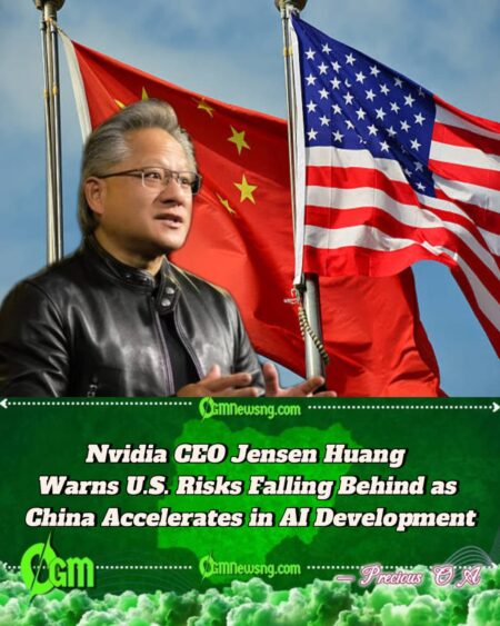 Nvidia CEO Jensen Huang Says China’s Relentless Drive Will Secure Victory in the Global AI Race
