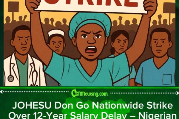 JOHESU Don Call Nationwide Strike Over 12-Year Salary Delay – Nigerian Health Workers Suffer Big Wahala