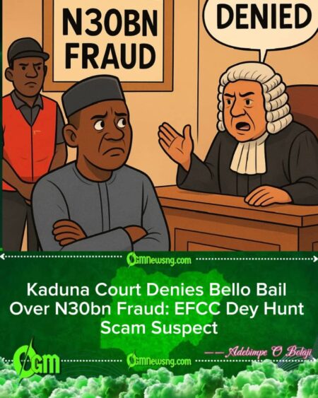 Kaduna High Court Denies Bail to Bello Over Explosive N30bn Fraud Allegations – EFCC Investigation Continues