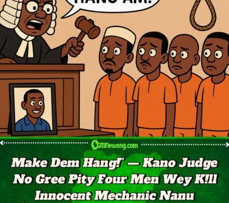 Kano Court Sentence 4 Men to D£ath by Hanging for Mechanic Wey Dem Allegedly Ax Like Firewood –