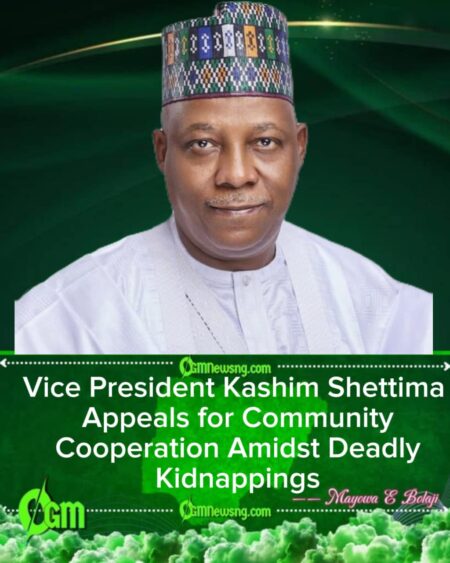 Vice President Kashim Shettima Heads to Kebbi as Tinubu Orders Urgent Intervention After Mass Abduction