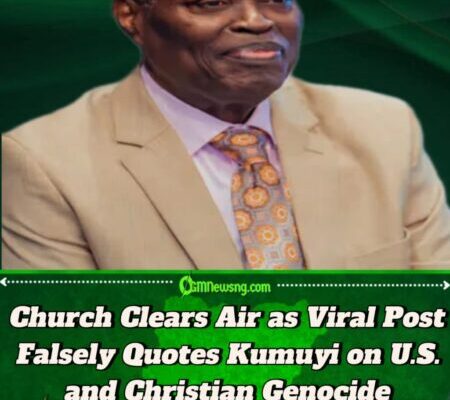 Church Refutes Viral Claims on Kumuyi’s Alleged Anti-U.S. Comments