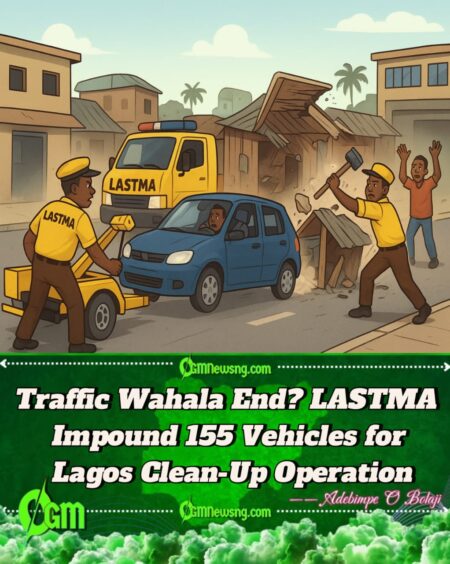 LASTMA Don Vex! Impound 155 Motors for Lagos as Dem Clamp Down on Illegal Garages and Shanties