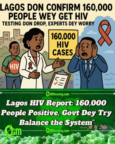 Lagos State Don Record 160,000 People Wey Get HIV – Experts Dey Shout Say Testing Don Drop Scatter!”
