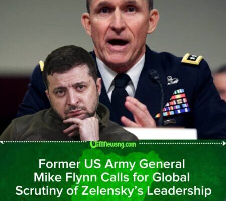 Former US Army General Mike Flynn Sparks Fierce Debate with Call for Zelensky’s Arrest