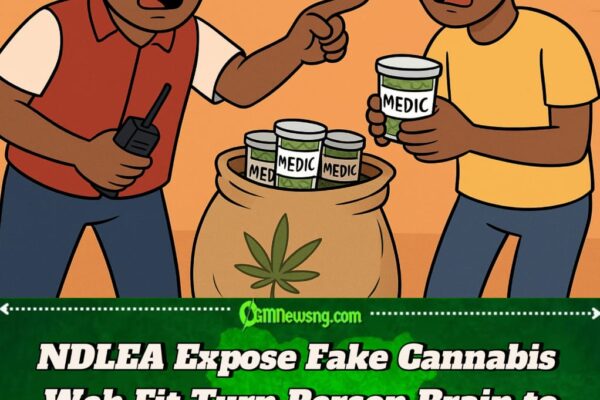 NDLEA Burst Fake “Medicinal Igbo” Cartel for Mushin — Warn Say Na Pure Madness in Designer Cup!
