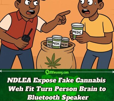 NDLEA Burst Fake “Medicinal Igbo” Cartel for Mushin — Warn Say Na Pure Madness in Designer Cup!