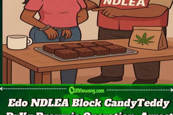 CandyTeddy Don Jam NDLEA Gbas Gbos for Benin Over Dr¥g Brownies